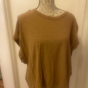 We the Free You Rock light brown striped tee